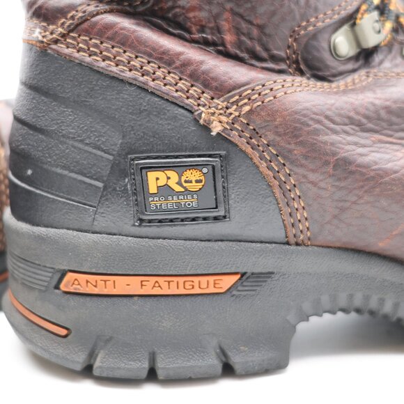 Timberland PRO Anti-Fatigue Ednurance 8 Men’s 7.5 W Steel Toe Work Boots Brown main image 8